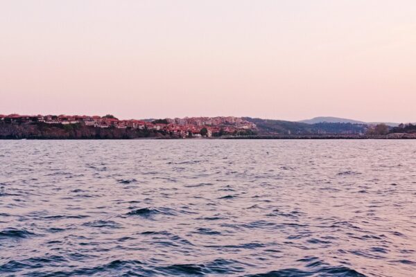 Созопол, погледнат от морето