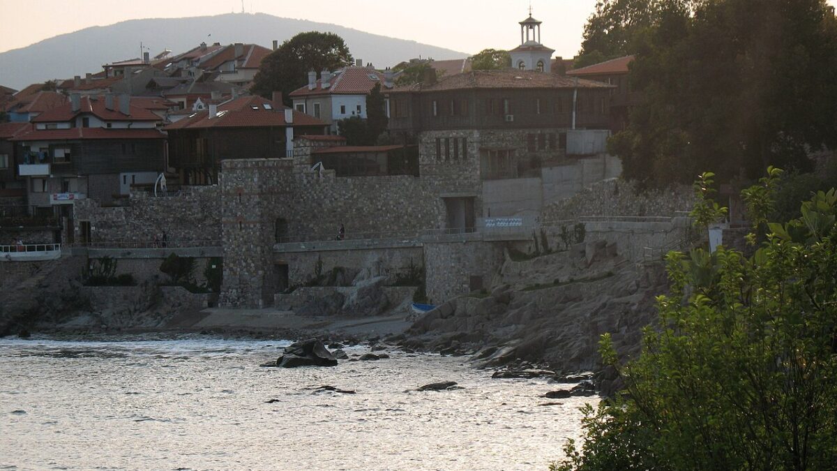 Южната част на Стария град на Созопол
